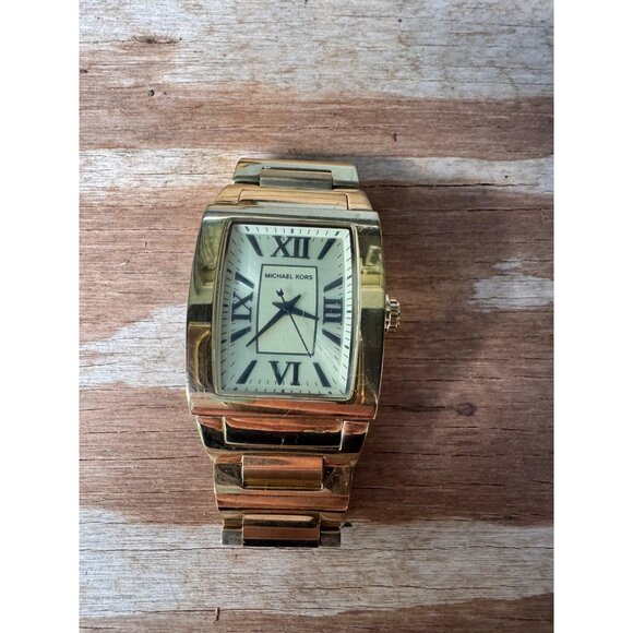 MICHAEL KORS Denali Gold Dial Yellow Gold Ion-plated Ladies Watch MK5968 - Picture 1 of 6